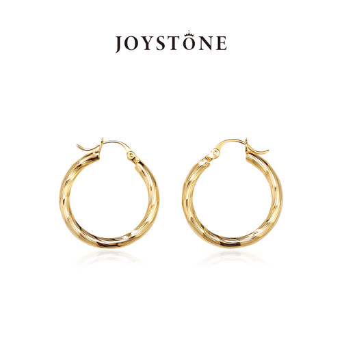 【许我耀眼露思同款】JOYSTONE 藤蔓耳圈  欧美时尚轻奢百搭耳环