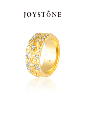 【女神节礼物】JOYSTONE风栖戒指女 欧美复古轻奢高级感锆石指环
