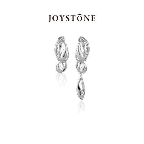 【李佳薇同款】JOYSTONE  Le foglie系列流叶耳环 小众设计高级感