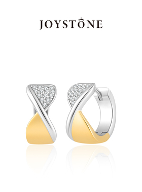 JOYSTONE循环双色耳圈女