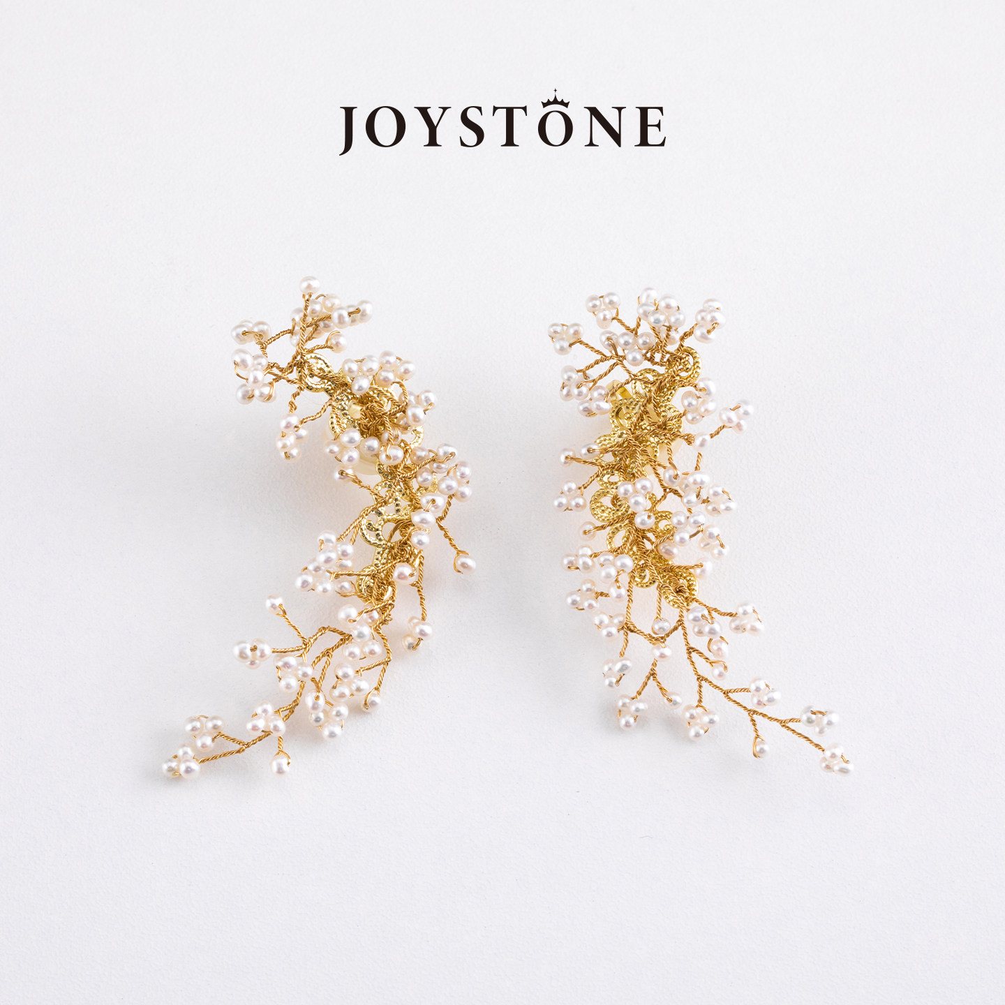 【新中式】幻境系列双翼耳夹纯手工编织天然珍珠耳饰复古优雅简约,饰品/流行首饰/时尚饰品新,耳环,淘宝优惠券,粉丝福利购,淘宝优惠卷