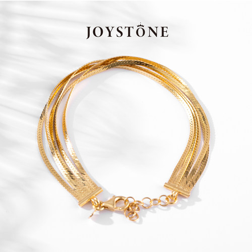 joystone意大利蛇骨手链时尚欧美