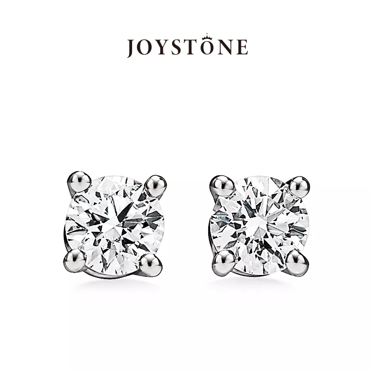 JOYSTONE 满火彩锆石百搭时尚气质饰品耳钉