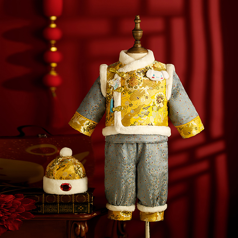 新款宝宝周岁礼服套装