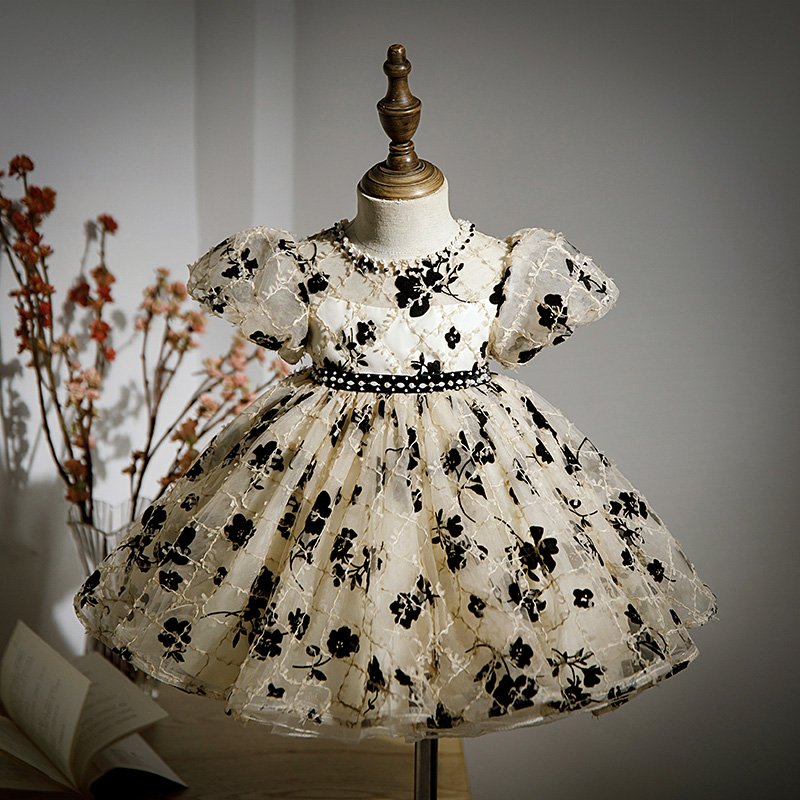 新款女宝宝高端礼服裙生日