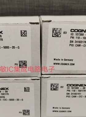 康耐视CAM-CIC-5000-20-G工业相机CAM-CIC-12MR-8-GC全新询价