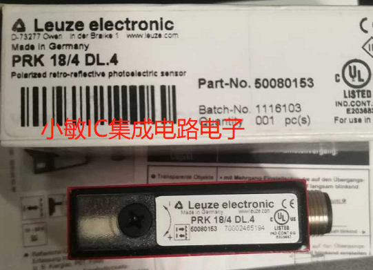 原装LEUZE劳易测PRK18/4DL.4光电开关PRK18B.T2/4P-M 12