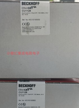 BECKHOFF倍福 CU1128 CU2005 CU2008 CU2016 CU8005 全新原装询价