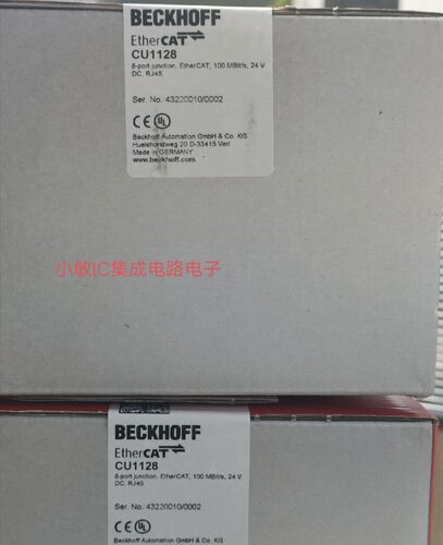 BECKHOFF倍福 CU1128 CU2005 CU2008 CU2016 CU8005 全新原装询价