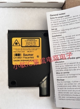 baumer堡盟激光传感器OADM 20S4440/12I6460/ 20I6572/S14F询价