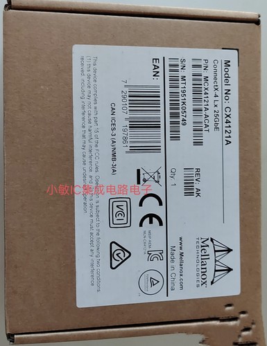 mcx4121a-acat 25g sfp28 dac线缆迈络思mellanox mcp2m00-a0议价