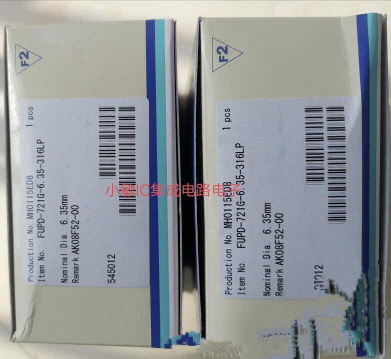 富士金  Fujikin   1/4  高压手动隔膜阀 FUPD-721G-6.35-316LP