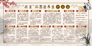 药王孙思邈养生十三法海报孙思邈养生语录中医体质辩识及调养方法