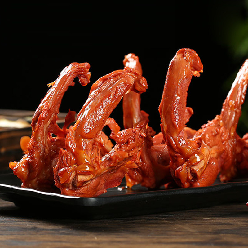 椒货麻辣鸭锁骨香辣鸭锁骨零食小吃网红肉食熟食即食卤味 120g/袋
