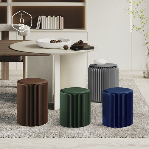 十八纸创意矮凳艺术设计简约