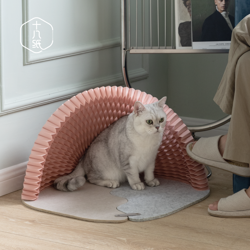 喵咪折叠猫屋四季通用网红便携