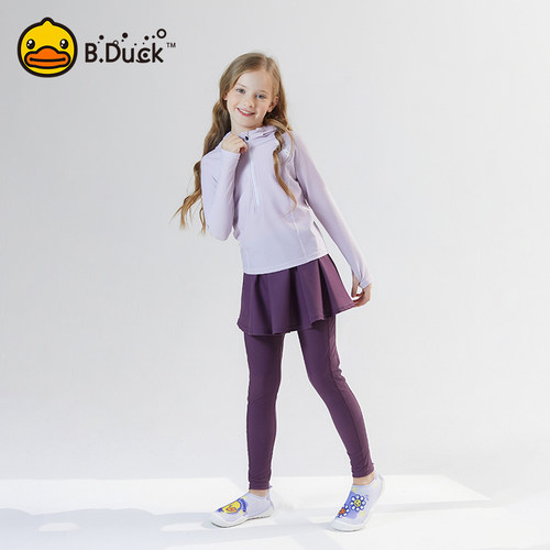 B.Duck女童分体式儿童泳衣