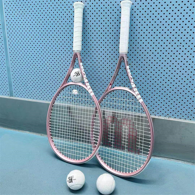 代购WILSON PRO STAFF 97 V14定制刻字比赛训练专用网球拍冰莓粉