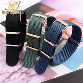 精工 海鸥表带 男女款 适配DW NATO尼龙帆布手表带 24mm