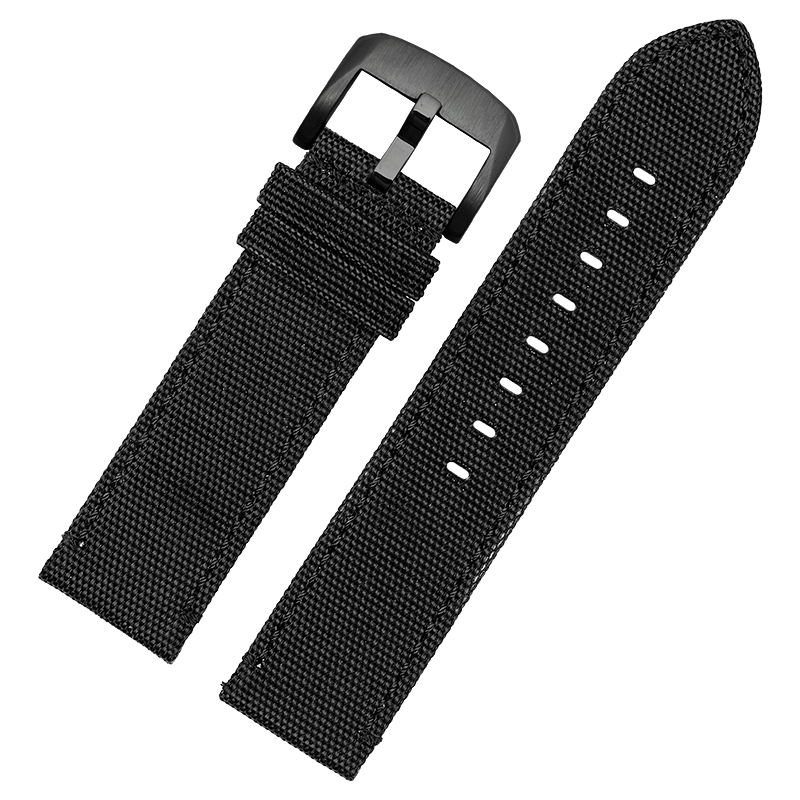代用天梭1853速驰T116.617A男尼龙帆布手表带等宽手表配件22*22MM