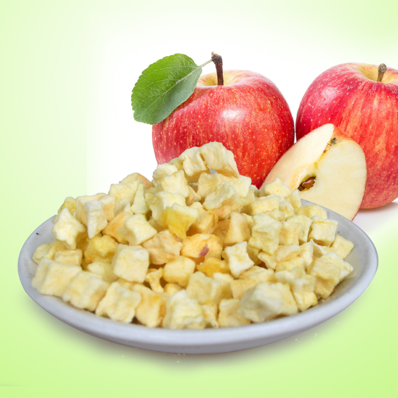 苹果粒丁龙猫兔兔仓鼠小宠物零食脱水苹果干粒粒20g