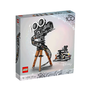LEGO乐高43230华特迪士尼摄影机致敬版男孩拼装积木儿童玩具礼物