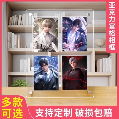 小卡片展示架卡砖立牌画框空框