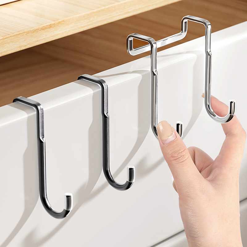 门后挂钩不锈钢厨房无痕免打孔