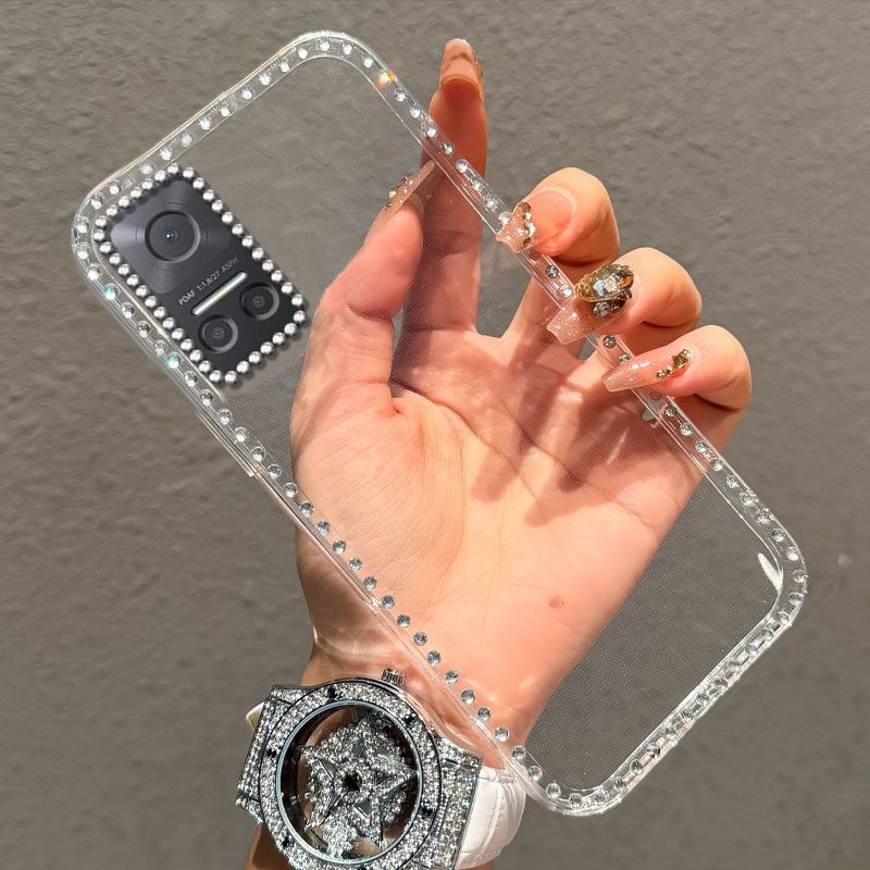 高端奢华镶钻手机壳，不掉钻，不发黄
