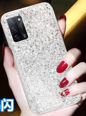 网红爆闪透明滴胶白色适用OPPO A56手机壳0ppo新品a57 5g版a36高级感a55s女a32/A52新款r11plus爆款r11sk/r9s