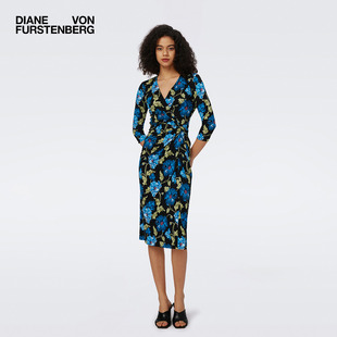 秋冬复古印花连衣裙精选合辑 DVF 热销断码