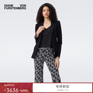 外套JS2T002 庞特针织西装 DVF2025秋季 新款