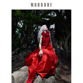 MORDORF高定系列女王中国传统云纹丝织锦缎礼服裙 明星同款