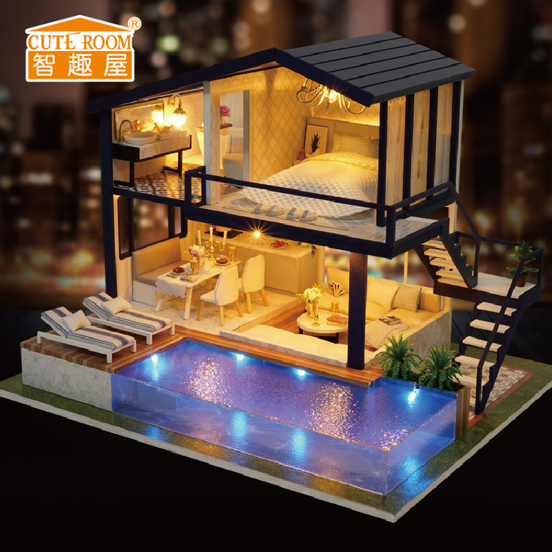 智趣屋diy小屋时光公寓手