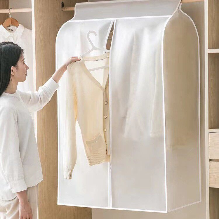 立体款衣服防尘罩挂衣袋
