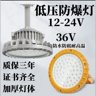 led低压防爆灯12v24v36v投光灯车间加油站化工厂房矿用船用照明灯