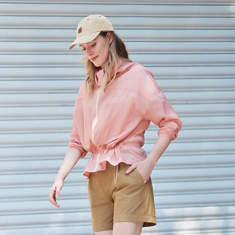 LAFUMA乐飞叶户外男女情侣款宽松防晒外套轻量夹克休闲运动风衣