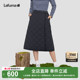 LAFUMA乐飞叶户外秋冬防泼水工装 风半身棉裙女高腰防风裙子
