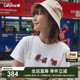 LAFUMA乐飞叶户外春夏吸湿排汗凉感短袖 百搭抗菌白T T恤男女同款