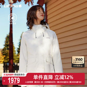 LAFUMA乐飞叶户外三合一连帽冲锋外套女羽绒内胆两件套风衣夹克