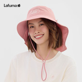 LAFUMA乐飞叶户外新款 可折叠渔夫帽运动宽檐徒步沙滩遮阳帽子女