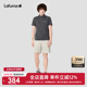 T恤男凉感速干polo衫 LAFUMA乐飞叶户外半拉链防紫外线UPF40 短袖