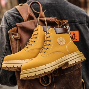 Military Long men Man Winter for Mens Shoes Chelsea Boots