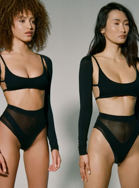 过渡性感ZONE灰色超短露脐小背心瑜伽健身运动上衣抹胸内搭黑吊带