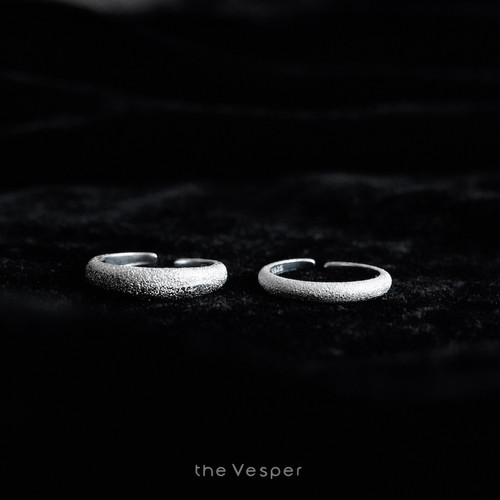 925纯银闪耀银河戒指开口可调节