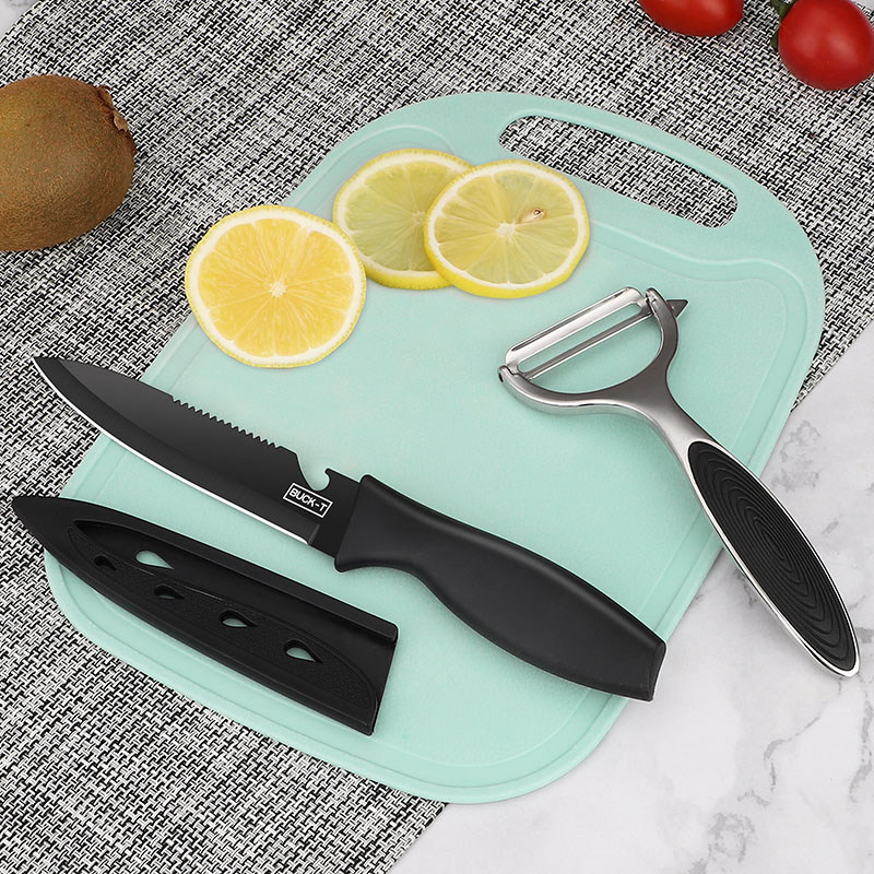 德国水果刀家用多功能案板套装