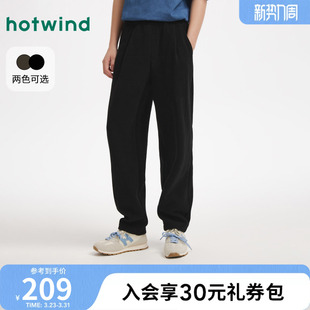 新款 束脚裤 男士 条绒卫裤 温暖舒适软糯亲肤 经典 热风2025年冬季