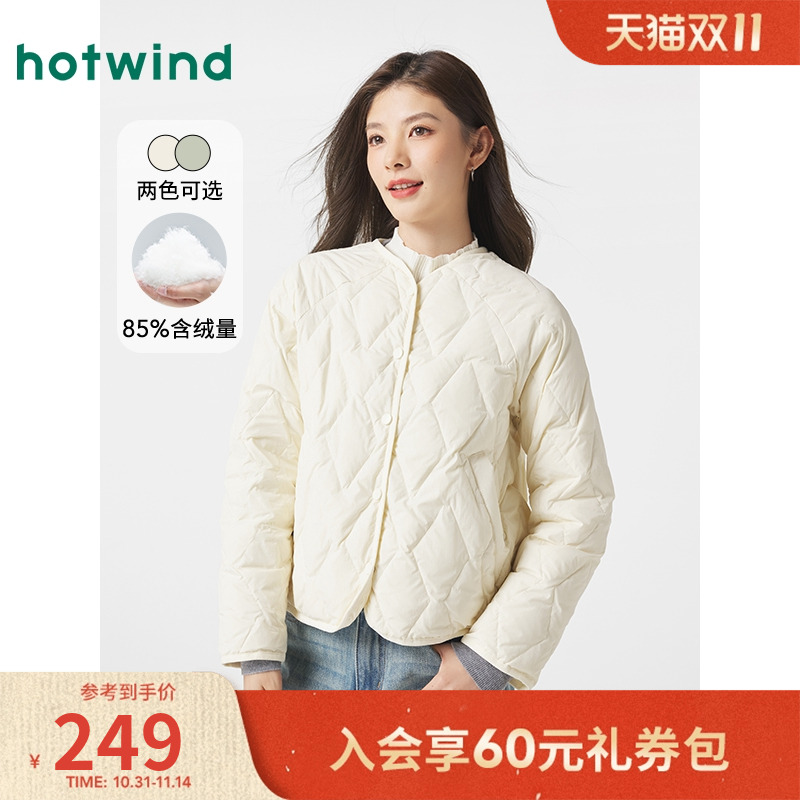 2024年冬季新款女士简洁羽绒服
