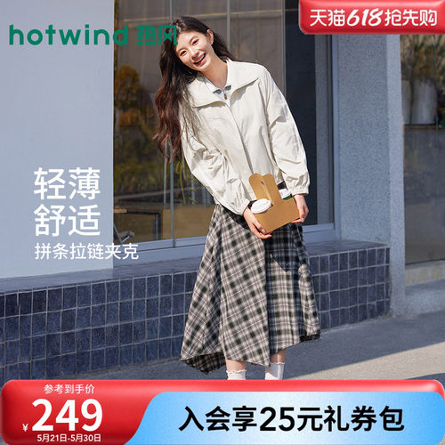 26年夏季新款女士轻薄拼条夹克