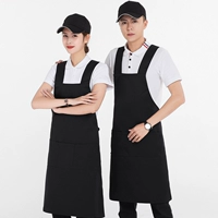 888 Широкий плечевой ремешок черный [сингл -фартук]]